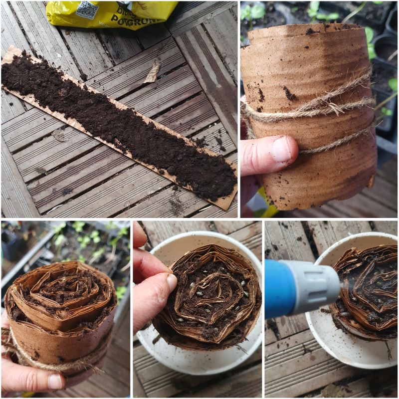 Zadenrollade maken